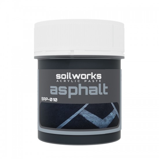 Soilworks Acrylic Pasta - Asphalt (100ml)