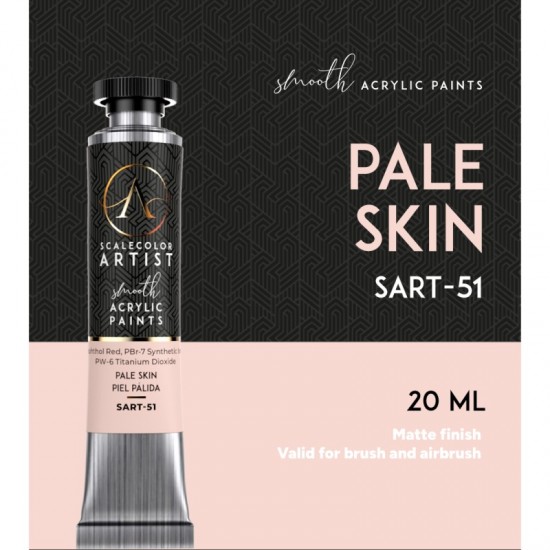 Pale Skin (20ml Tube) - Artist Range Smooth Acrylic Paint