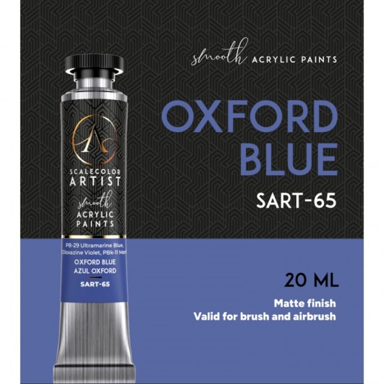 Oxford Blue (20ml Tube) - Artist Range Smooth Acrylic Paint