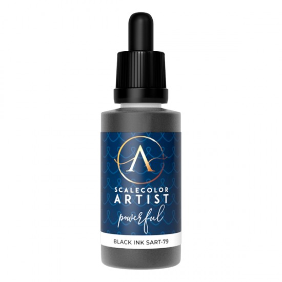 Black Ink (17ml) - Artist Range Powerful Acrylic Ink