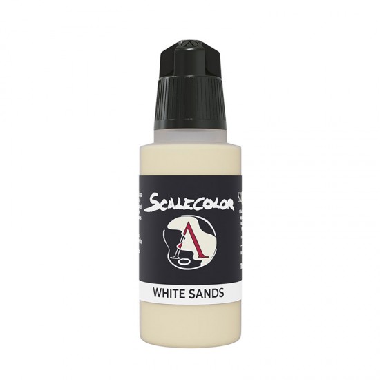Acrylic Paint - Scale Color #White Sands (17ml, Super-Matt Finish)
