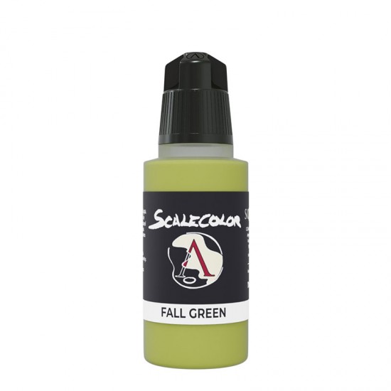 Acrylic Paint - Scale Color #Fall Green (17ml, Super-Matt Finish)