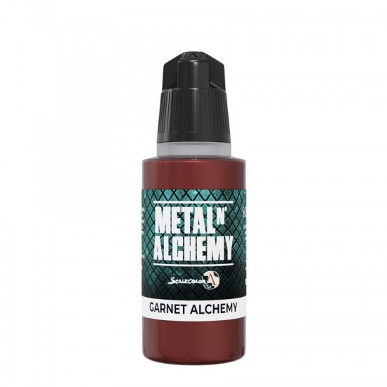 Acrylic Paint - Metal 'n Alchemy #Garnet Alchemy (17ml, Ultra Fine Pigment)