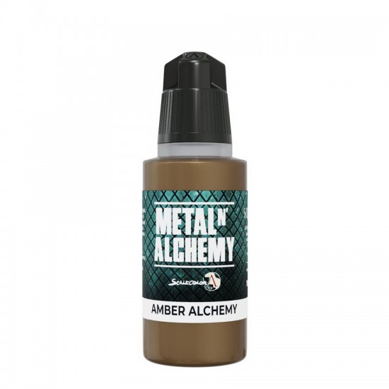 Acrylic Paint - Metal 'n Alchemy #Amber Alchemy (17ml, Ultra Fine Pigment)