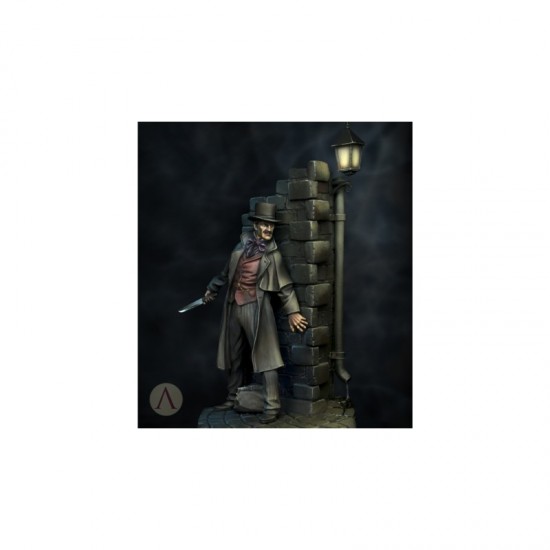1/24 Serial Killer Jack The Ripper (75mm, white metal)