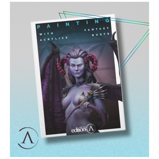 Painting with Acrylics - Fantasy Busts (English, 164 pages)