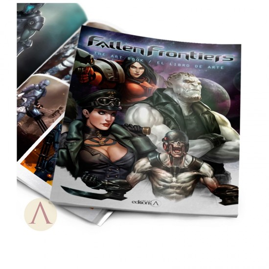 Fallen Frontiers - The Art Book (English, 164 pages)