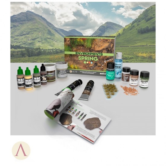 [Soil Works] Scenery Materials & Paints - Environments Spring