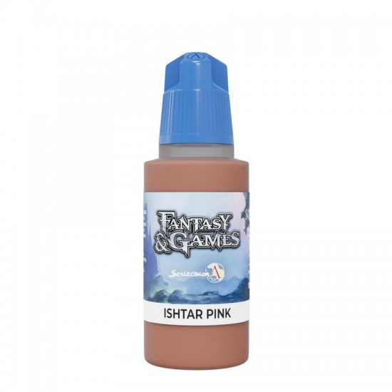 Acrylic Paint - Fantasy & Games #Ishtar Pink (17ml, Satin Finish)