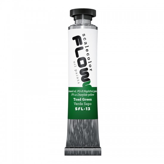 Scalecolor Flow Range - Toad Green (20ml Oil Paint Tube)