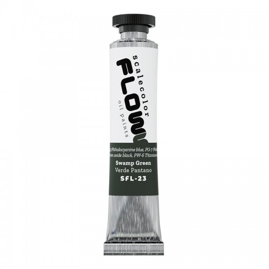 Scalecolor Flow Range - Swamp Green (20ml Oil Paint Tube)
