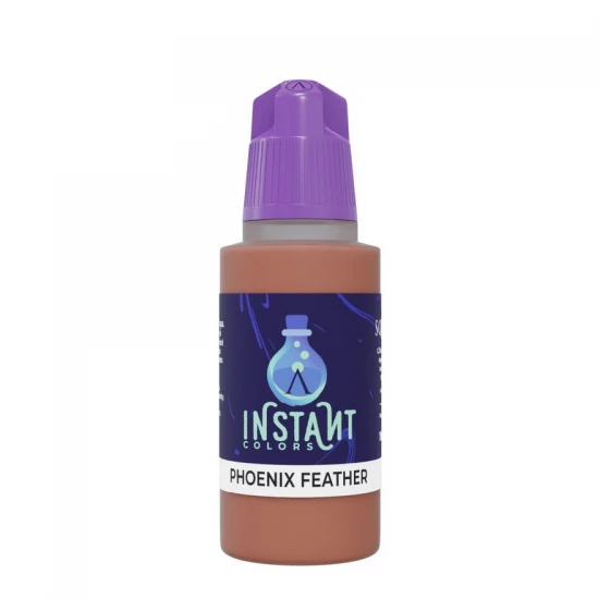 Acrylic Paint - Instant Colors #Phoenix Feather (17ml, Rapid Application, Matt Finish)