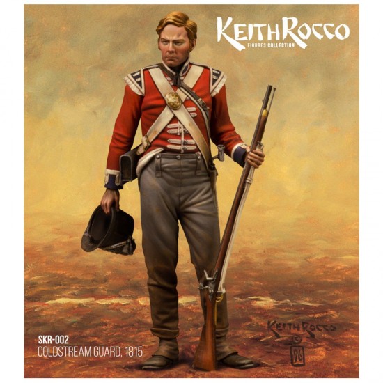 1/24 Keith Rocco Figure Collection - Coldstream Guard (75mm) [Battle of Waterloo 1815]