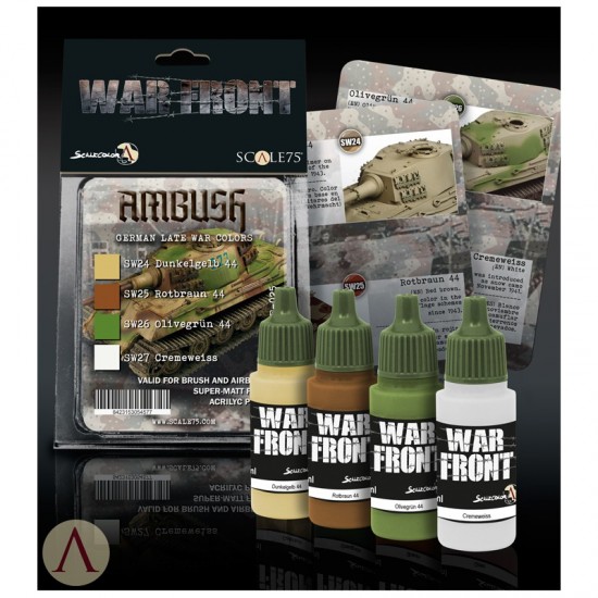 Acrylic Paints Set - Ambush (4 x 17ml)