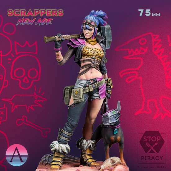 75mm Scale Scrappers New Age Wrecking Maxine