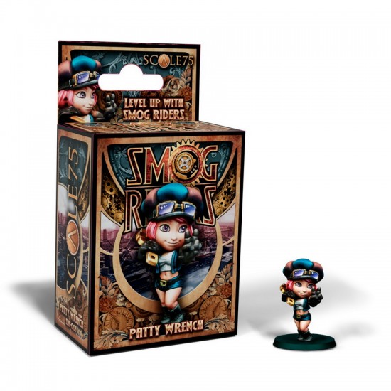1/48 (35mm) The Smog Riders: Steam War Chibi Miniatures - Patty Wrenth