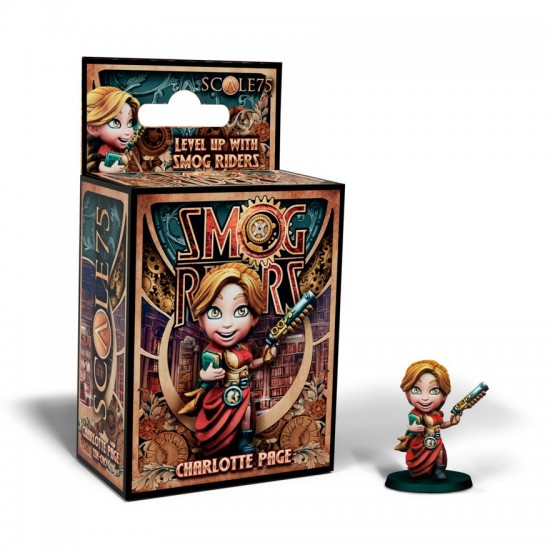 1/48 (35mm) The Smog Riders: Steam War Chibi Miniatures - Charlotte Page