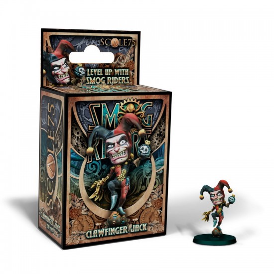 1/48 (35mm) The Smog Riders: Steam War Chibi Miniatures - Clawfinger Jack