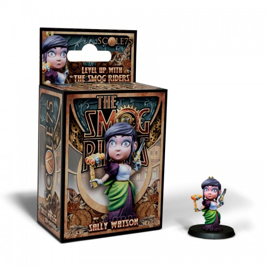 1/48 (35mm) The Smog Riders: Steam War Chibi Miniatures - Sally Watson