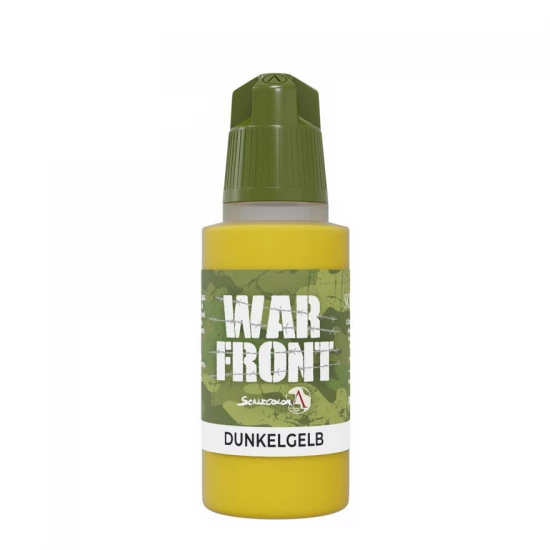 Acrylic Paint - Warfront #Dunkelgelb (17ml, Matt Finish)