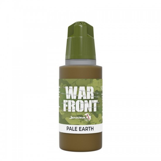 Acrylic Paint - Warfront #Pale Earth (17ml, Matt Finish)
