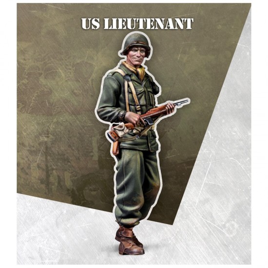 1/35 US Lieutenant (50mm, resin)