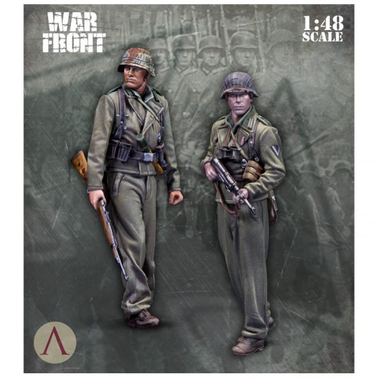 1/48 War Front Panzergrenadiers (2 figures)