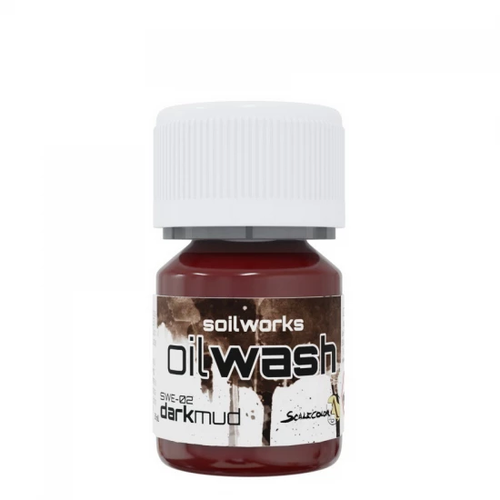 Soilworks Oil Wash For Terrains/Vehicles - Dark Mud (30ml)