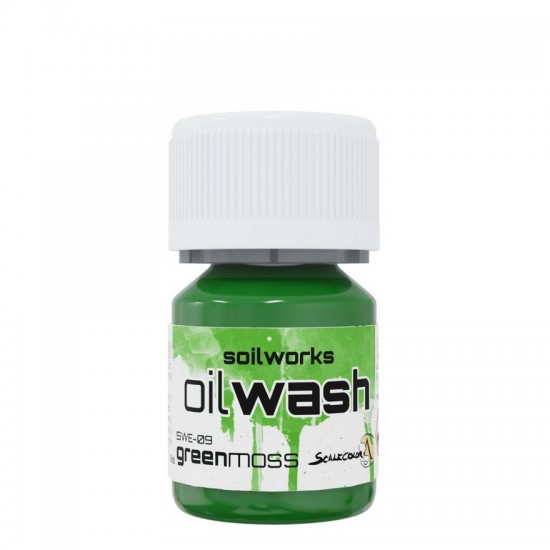 Soilworks Oil Wash For Terrains/Vehicles - Green Moss (30ml)