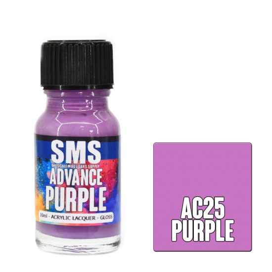 Acrylic Lacquer Paint - Advance PURPLE (10ml)