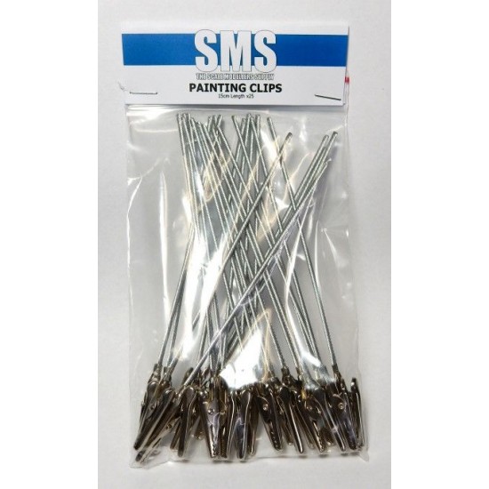 Painting Clips (15cm, 25pcs) The Scale Modellers Supply ACC02