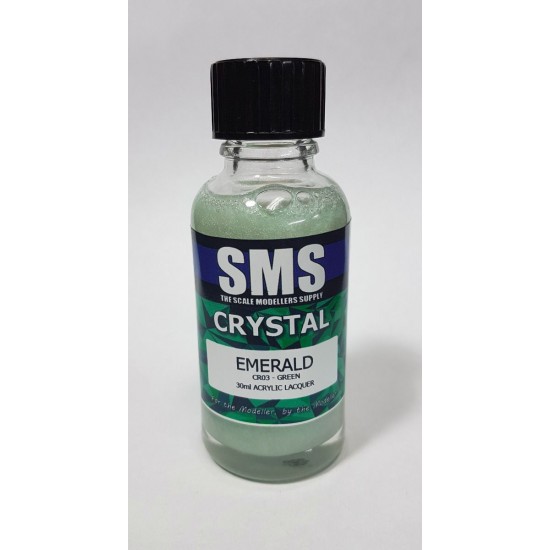 Acrylic Lacquer Paint - Crystal #Emerald (30ml)