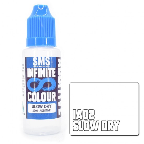 Water-based Paint for Figures - Infinite Colour Slow Dry (20ml)