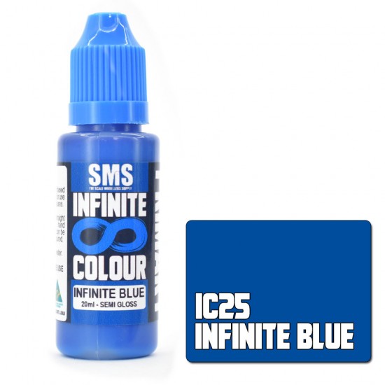 Water-based Urethane Paint - Infinite Colour #INFINITE BLUE (20ml)
