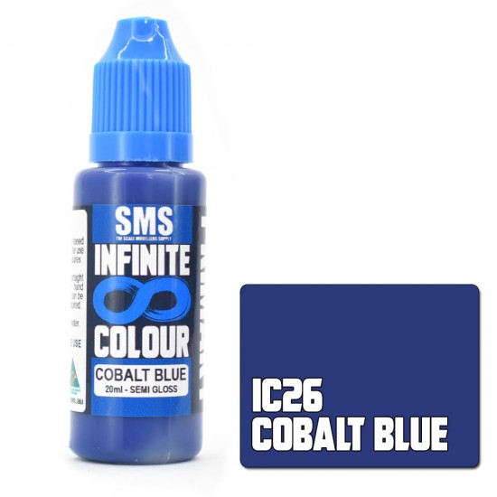 Water-based Urethane Paint - Infinite Colour #COBALT BLUE (20ml)