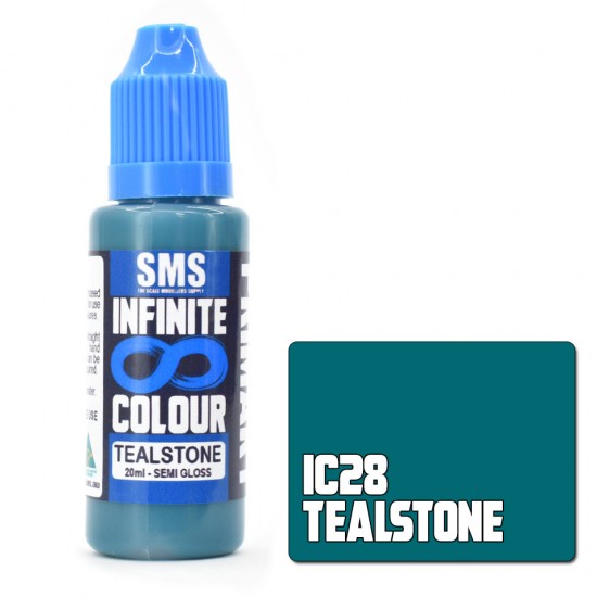 Water-based Urethane Paint - Infinite Colour #TEALSTONE (20ml)