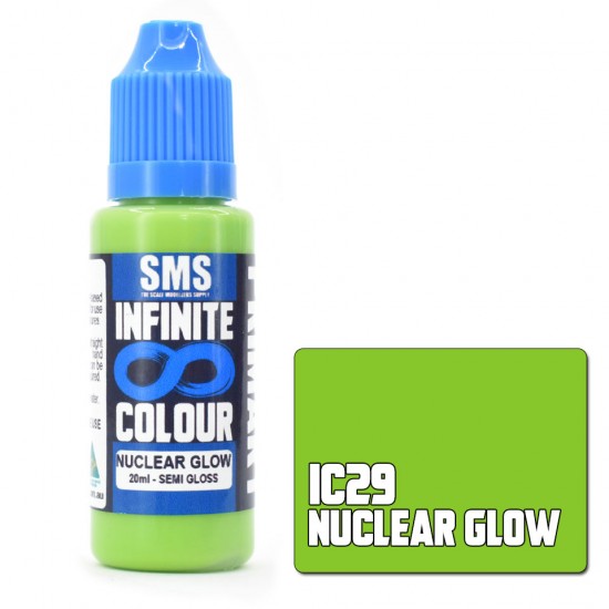 Water-based Urethane Paint - Infinite Colour #NUCLEAR GLOW (20ml)