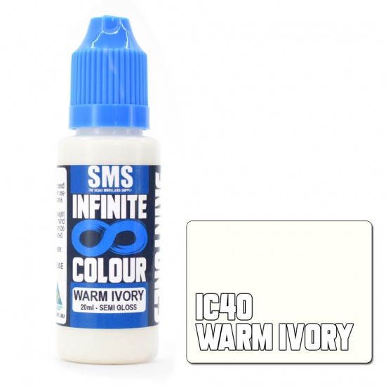 Water-based Urethane Paint - Infinite Colour #WARM IVORY (20ml)