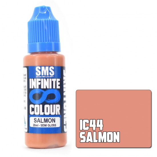 Water-based Urethane Paint - Infinite Colour #SALMON (20ml)