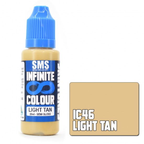 Water-based Urethane Paint - Infinite Colour #LIGHT TAN (20ml)