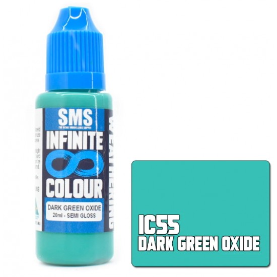 Water-based Urethane Paint - Infinite Colour #DARK GREEN OXIDE (20ml)