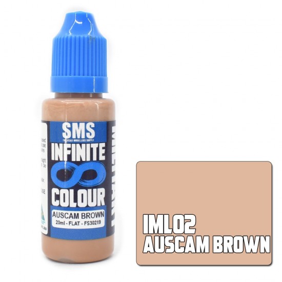 Water-based Urethane Paint - Infinite Military Colour Auscam Brown (20ml)