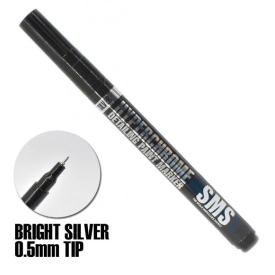 Hyperchrome Marker #Bright Silver (0.5mm tip)