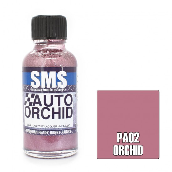 Acrylic Lacquer - Auto Colour #Orchid (30ml)