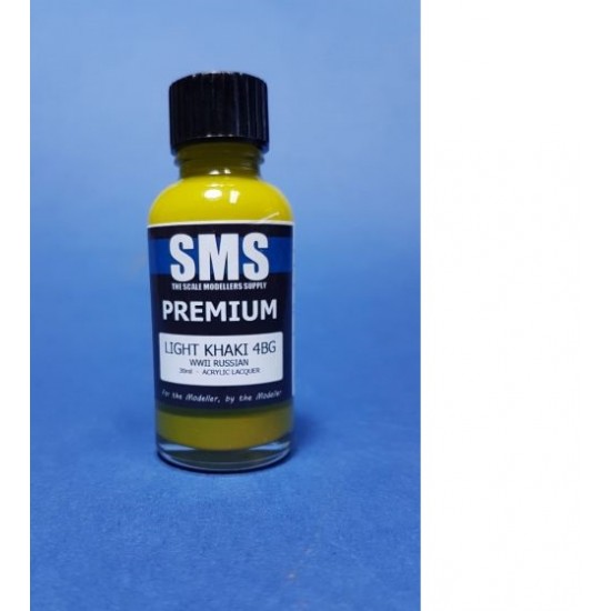 Acrylic Lacquer Paint - Premium Light Khaki 4BG (30ml)