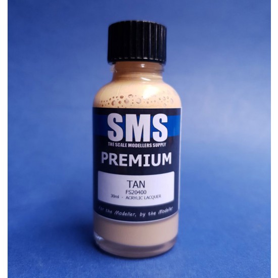 Acrylic Lacquer Paint - Premium Tan FS20400 (30ml)