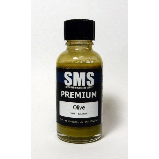 Acrylic Lacquer Paint - Premium #Olive (30ml)