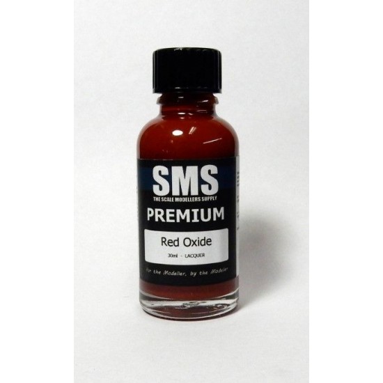 Acrylic Lacquer Paint - Premium #Red Oxide (30ml)
