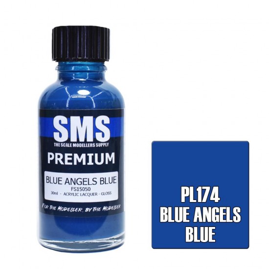 Acrylic Lacquer Paint - Premium Blue Angels Blue FS15050 (30ml)