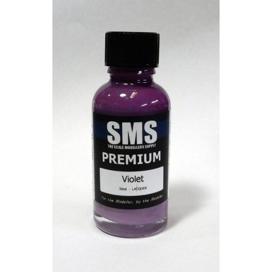 Acrylic Lacquer Paint - Premium #Violet (30ml)